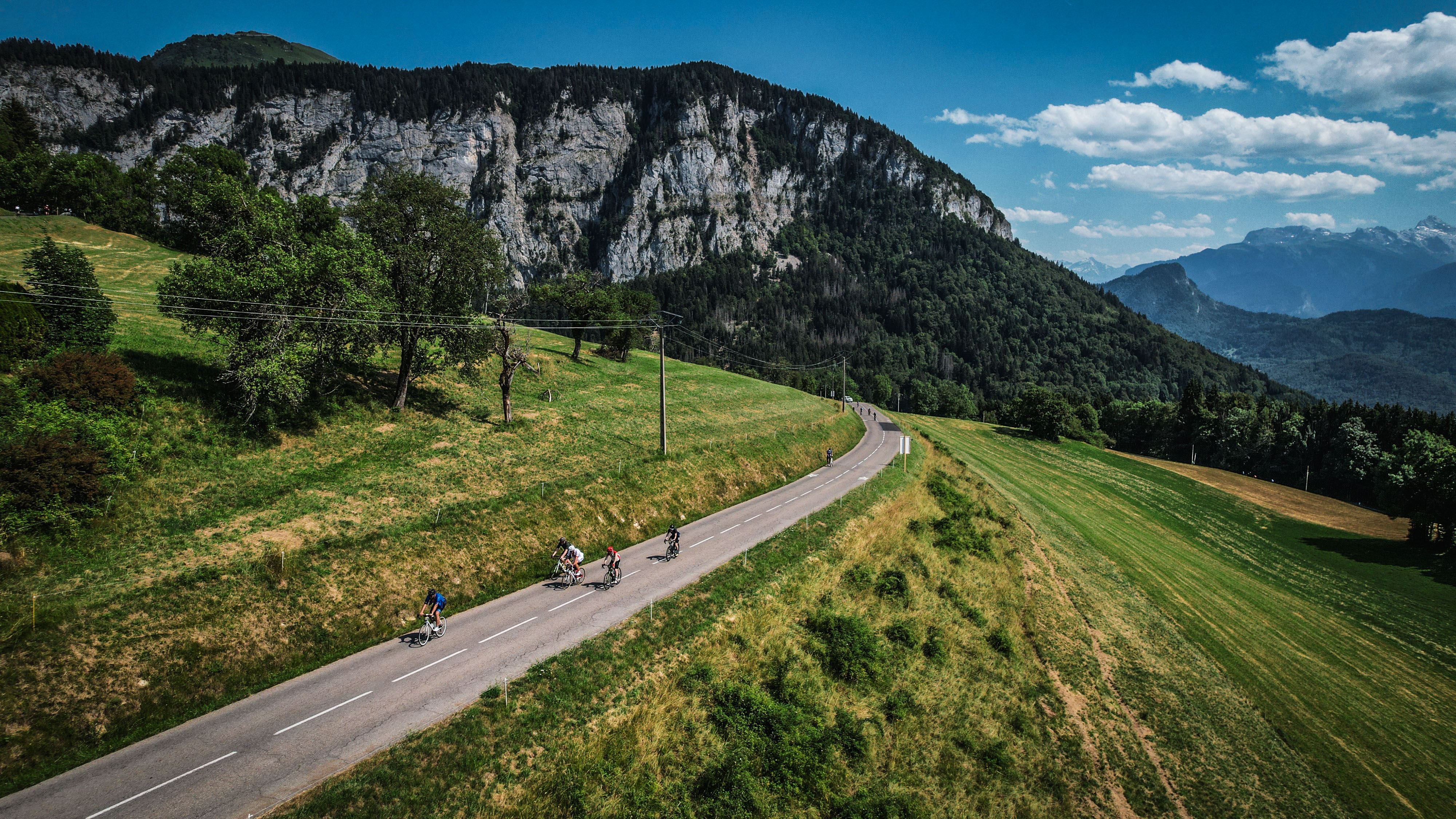 Cycliste en Valais — BikeFit Valais bike fitting professionnel